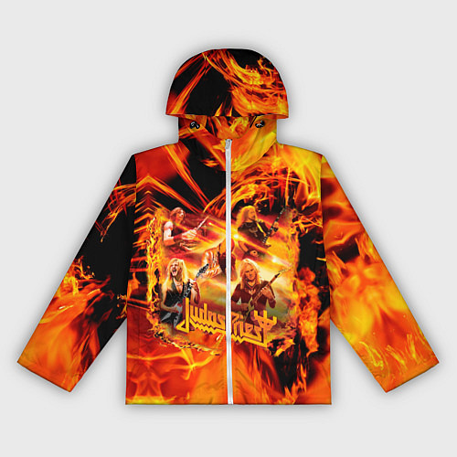 Женская ветровка Judas Priest / 3D-Белый – фото 1