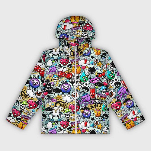 Женская ветровка Stickerboom / 3D-Белый – фото 1