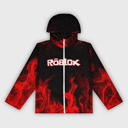 Ветровка с капюшоном женская ROBLOX, цвет: 3D-белый