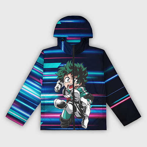 Женская ветровка Изуку Мидория / 3D-Черный – фото 1