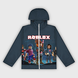 Ветровка с капюшоном женская ROBLOX, цвет: 3D-белый
