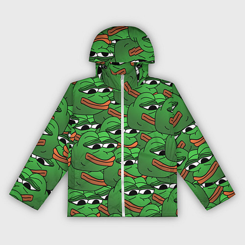 Женская ветровка Pepe The Frog / 3D-Белый – фото 1