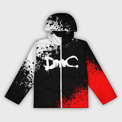 Ветровка с капюшоном женская DEVIL MAY CRY DMC, цвет: 3D-белый