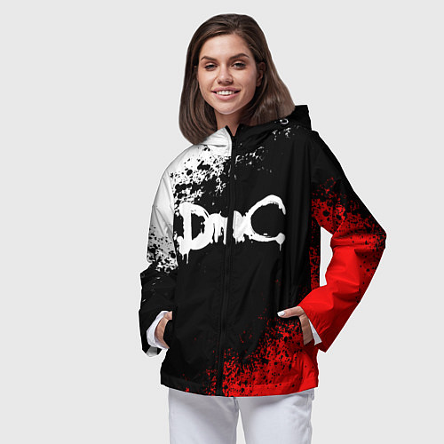 Женская ветровка DEVIL MAY CRY DMC / 3D-Черный – фото 3
