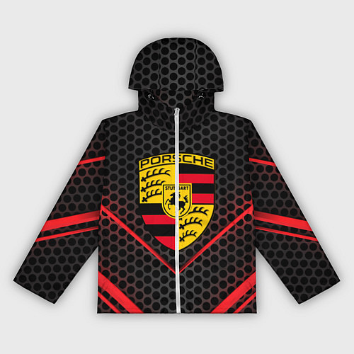 Женская ветровка PORSCHE / 3D-Белый – фото 1