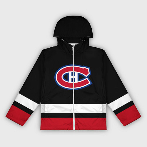 Женская ветровка Монреаль Канадиенс / 3D-Белый – фото 1