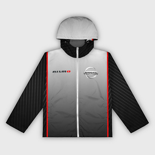 Женская ветровка NISSAN NISMO / 3D-Белый – фото 1
