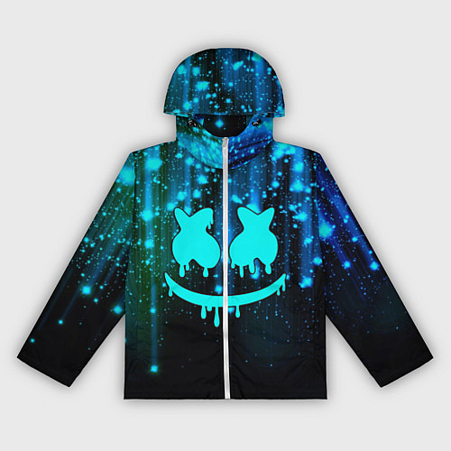 Женская ветровка Marshmello / 3D-Белый – фото 1