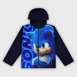 Ветровка с капюшоном женская SONIC, цвет: 3D-черный