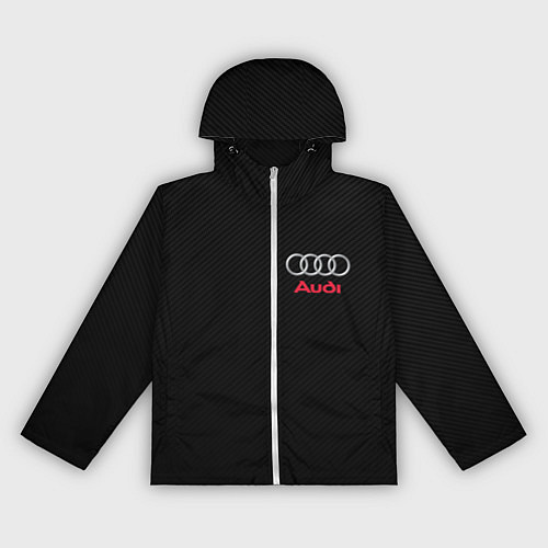 Женская ветровка AUDI / 3D-Белый – фото 1
