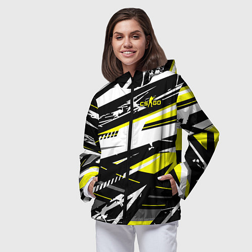 Женская ветровка Counter-Strike / 3D-Черный – фото 3