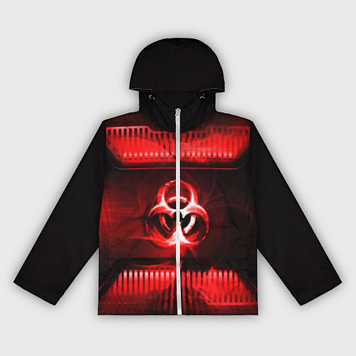 Женская ветровка BIOHAZARD / 3D-Белый – фото 1