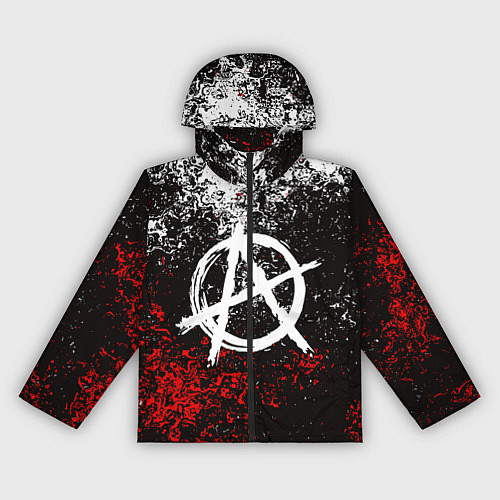 Женская ветровка АНАРХИЯ / 3D-Черный – фото 1