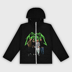 Ветровка с капюшоном женская ПОШЛАЯ МОЛЛИ, цвет: 3D-белый