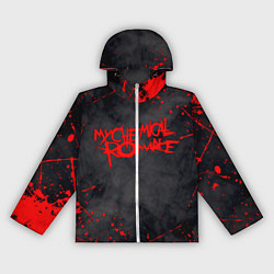 Ветровка с капюшоном женская My Chemical Romance, цвет: 3D-белый