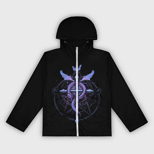 Женская ветровка Стальной алхимик / 3D-Белый – фото 1