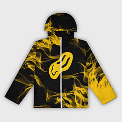 Ветровка с капюшоном женская ПОШЛАЯ МОЛЛИ, цвет: 3D-белый