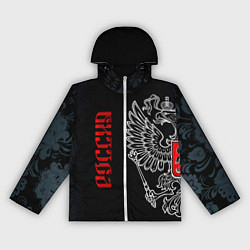 Ветровка с капюшоном женская Россия, цвет: 3D-белый