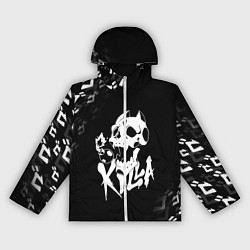 Ветровка с капюшоном женская KILLER QUEEN, цвет: 3D-белый