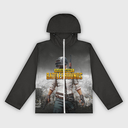 Женская ветровка PUBG / 3D-Белый – фото 1