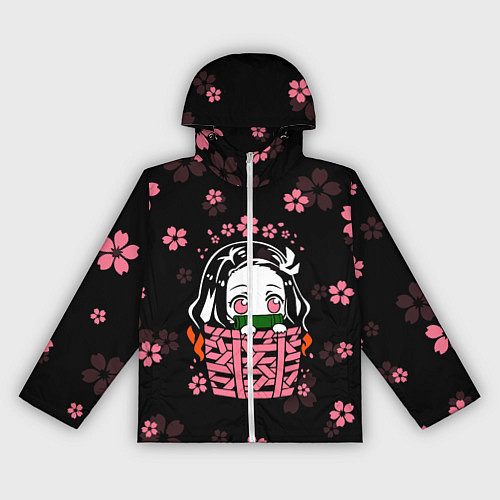 Женская ветровка KIMETSU NO YAIBA / 3D-Белый – фото 1