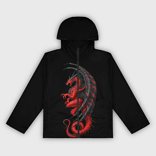 Женская ветровка Red Dragon / 3D-Черный – фото 1