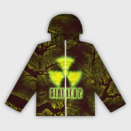 Женская ветровка Сталкер / 3D-Белый – фото 1