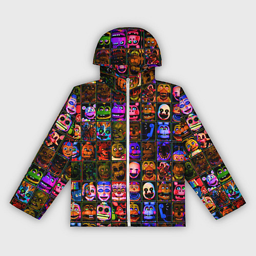 Женская ветровка Five Nights At Freddy's / 3D-Белый – фото 1