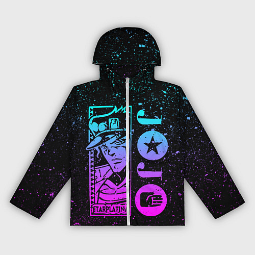 Женская ветровка JoJo Bizarre Adventure / 3D-Белый – фото 1