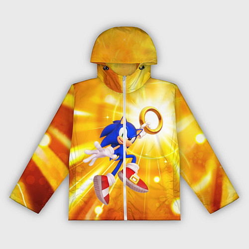 Женская ветровка Sonic / 3D-Белый – фото 1