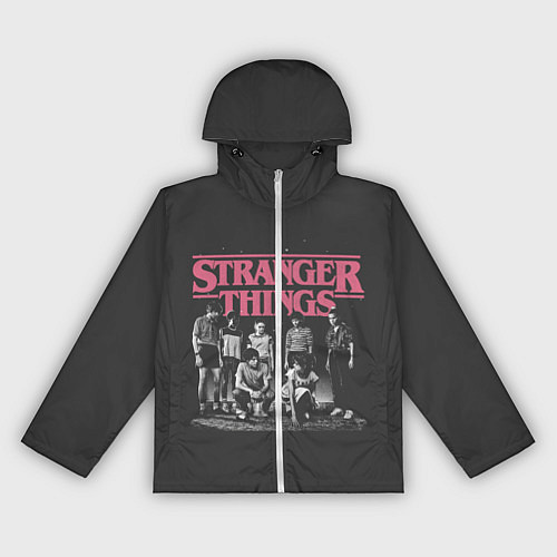 Женская ветровка Очень Странные Дела / 3D-Белый – фото 1