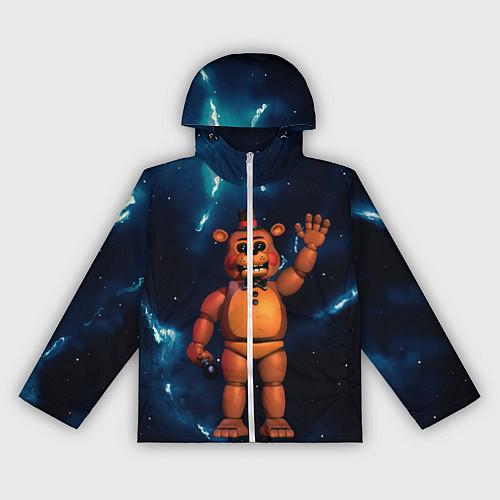 Женская ветровка Five Nights At Freddys / 3D-Белый – фото 1