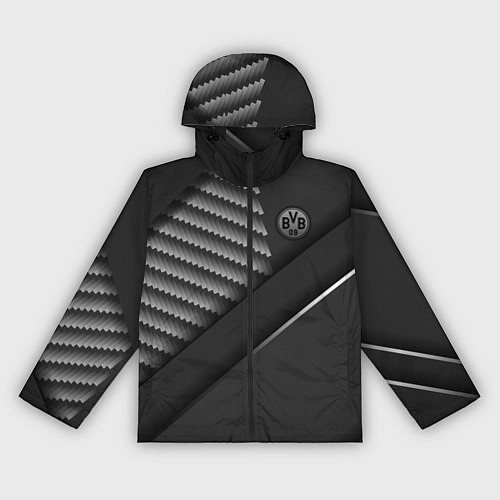 Женская ветровка FC Borussia / 3D-Черный – фото 1