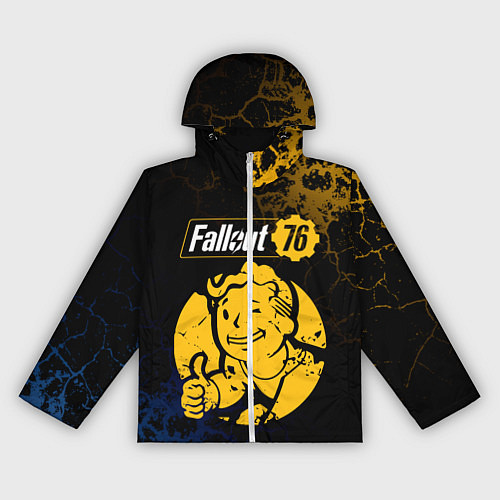 Женская ветровка FALLOUT76 / 3D-Белый – фото 1