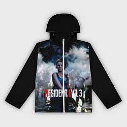 Ветровка с капюшоном женская RESIDENT EVIL 3, цвет: 3D-белый