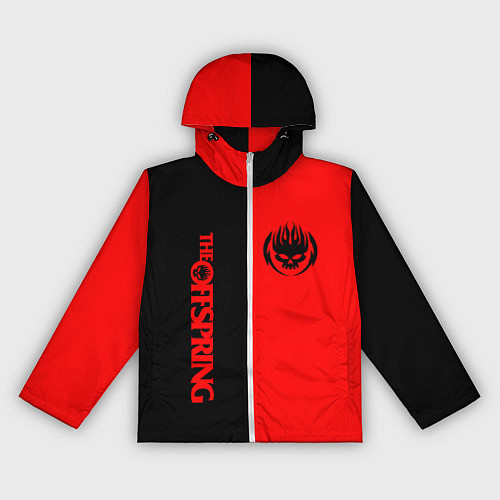 Женская ветровка THE OFFSPRING / 3D-Белый – фото 1