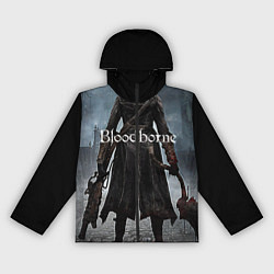 Ветровка с капюшоном женская Bloodborne, цвет: 3D-черный