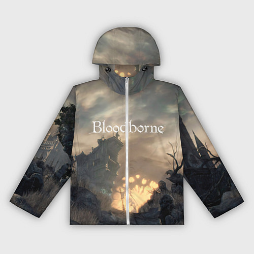 Женская ветровка Bloodborne / 3D-Белый – фото 1