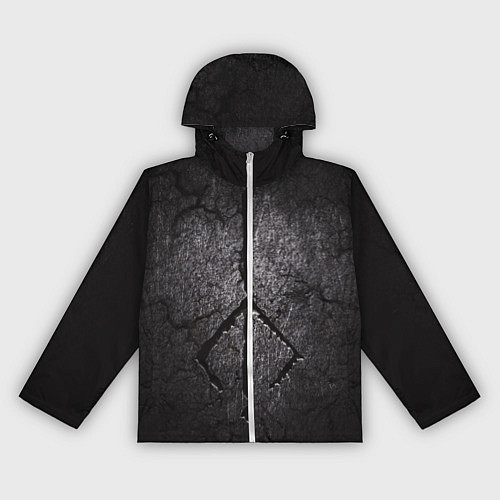 Женская ветровка BLOODBORNE HUNTER / 3D-Белый – фото 1