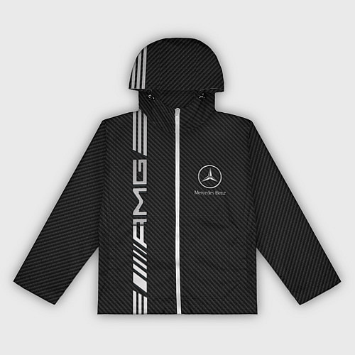 Женская ветровка Mercedes Carbon / 3D-Белый – фото 1