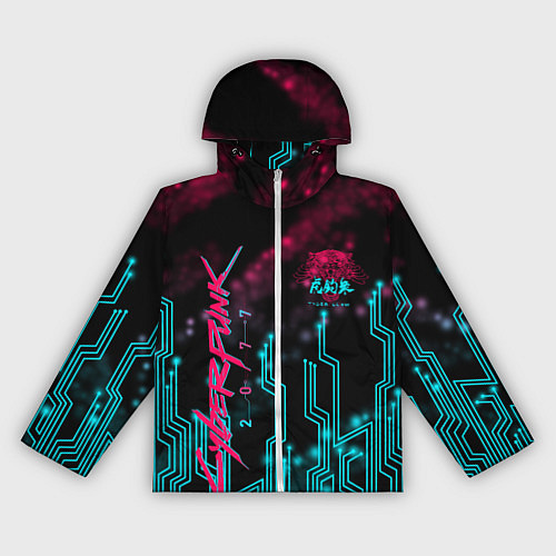 Женская ветровка CYBERPUNK / 3D-Белый – фото 1