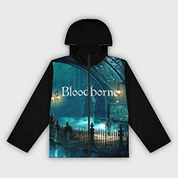 Ветровка с капюшоном женская Bloodborne, цвет: 3D-черный