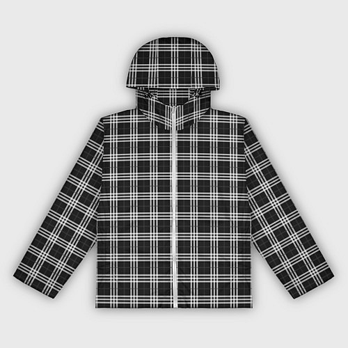 Женская ветровка Шотландка / 3D-Белый – фото 1