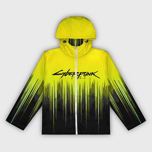 Женская ветровка CYBERPUNK 2077 / 3D-Белый – фото 1