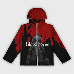 Ветровка с капюшоном женская Bloodborne, цвет: 3D-белый