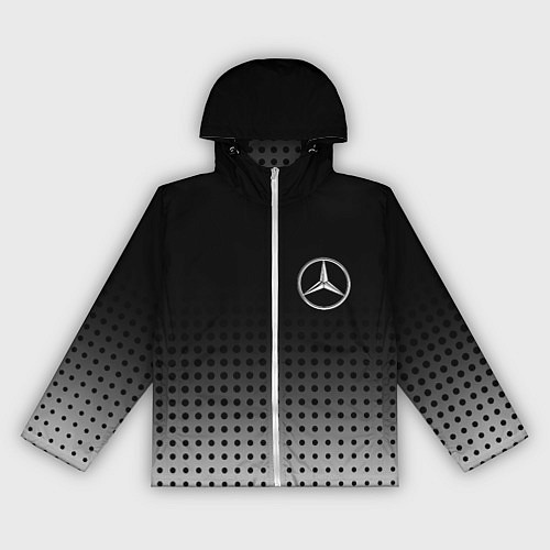 Женская ветровка Mercedes-Benz / 3D-Белый – фото 1