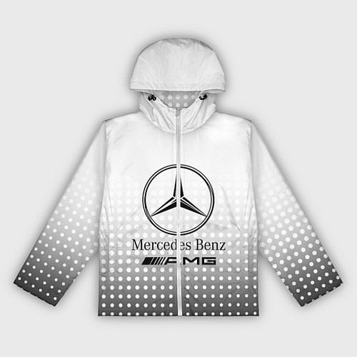 Женская ветровка Mercedes-Benz / 3D-Белый – фото 1