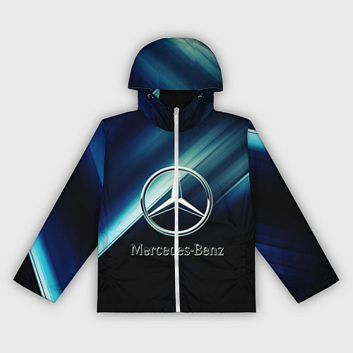 Женская ветровка Mercedes / 3D-Белый – фото 1