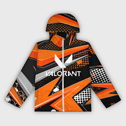 Ветровка с капюшоном женская Valorant, цвет: 3D-белый