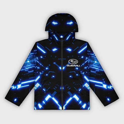 Женская ветровка SUBARU / 3D-Черный – фото 1